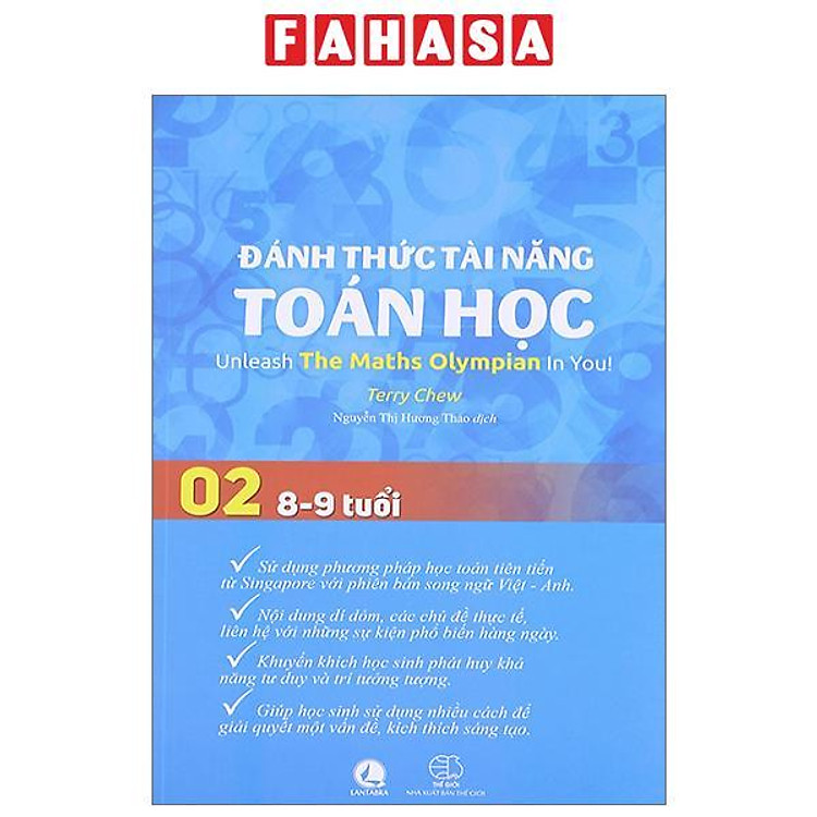Đánh Thức Tài Năng Toán Học - Unleash The Maths Olympian In You! - Tập 2 (8-9 Tuổi) (Tái Bản 2023)