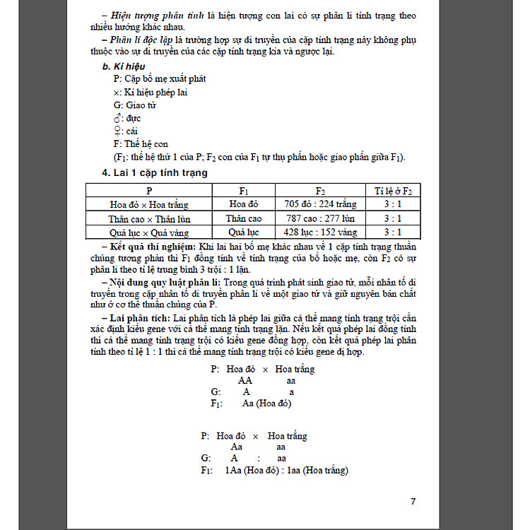 Bồi dưỡng học sinh giỏi sinh học 9 (HA) - Ảnh 7