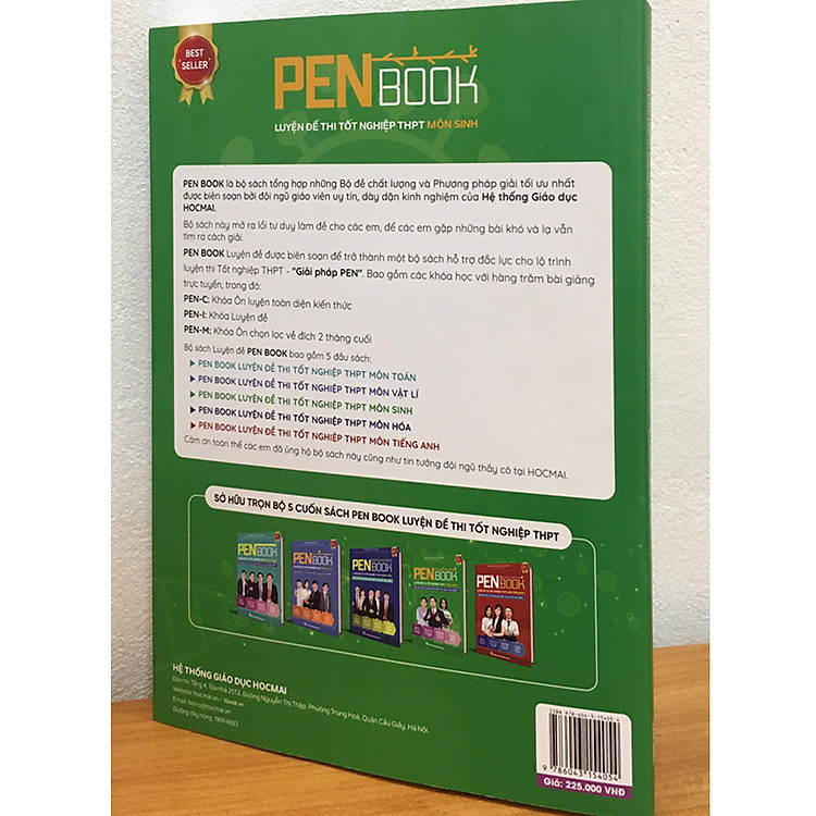 PENBOOK - Luyện Đề Thi Tốt Nghiệp THPT Môn Sinh - 2021 - Ảnh 2