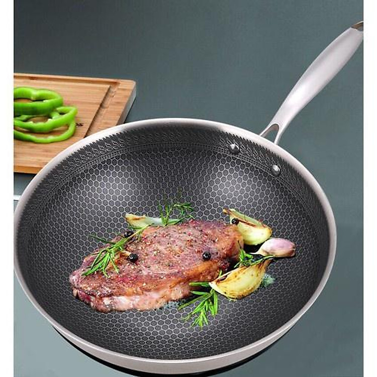 Chảo vân tổ ong sâu lòng size 32cm