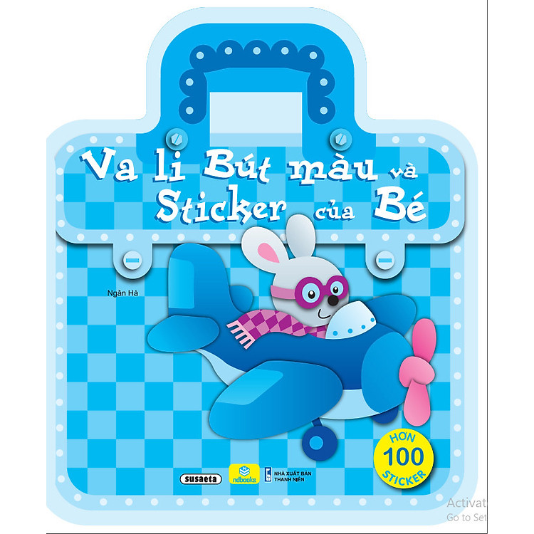 Bút Màu Và Sticker Của Bé (Hơn 100 Sticker)