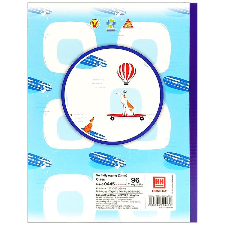 Vở 4 Ly Ngang 96 Trang 100gsm Class Refesh (5 quyển) - Ảnh 3