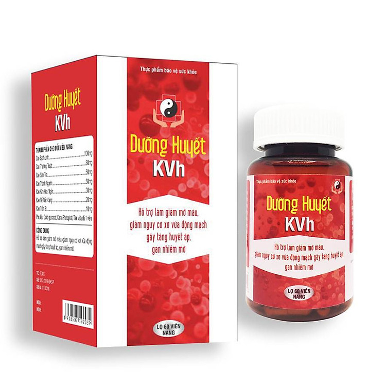 Thực phẩm chức năng bảo vệ sức khỏe Dưỡng huyết KVh