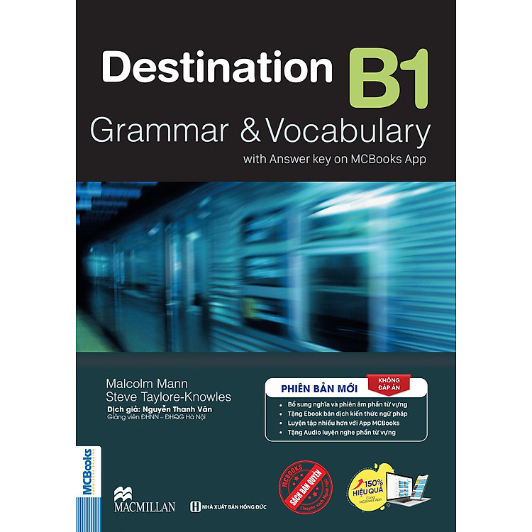 Destination B1 Grammar and Vocabulary (Không Đáp Án) - Bản Quyền