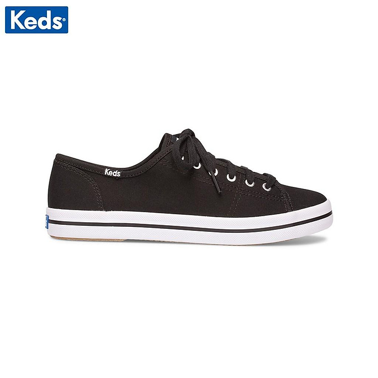 Giày Keds Nữ - Kickstart Seasonal Solid Black - KD054684