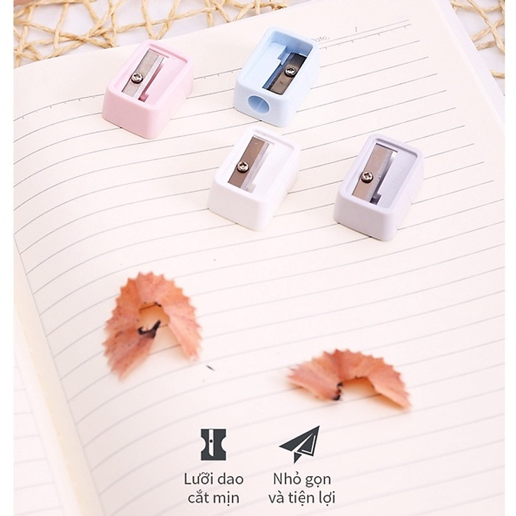 Gọt Bút Chì Mini Deli (1 chiếc, màu ngẫu nhiên) - Ảnh 2