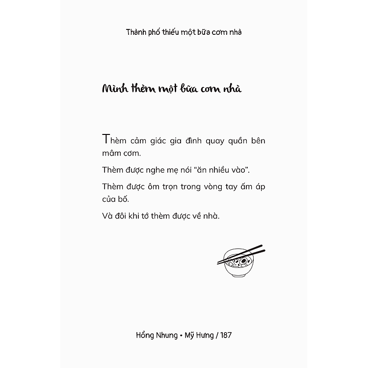 Thành Phố Thiếu Một Bữa Cơm Nhà - Ảnh 5