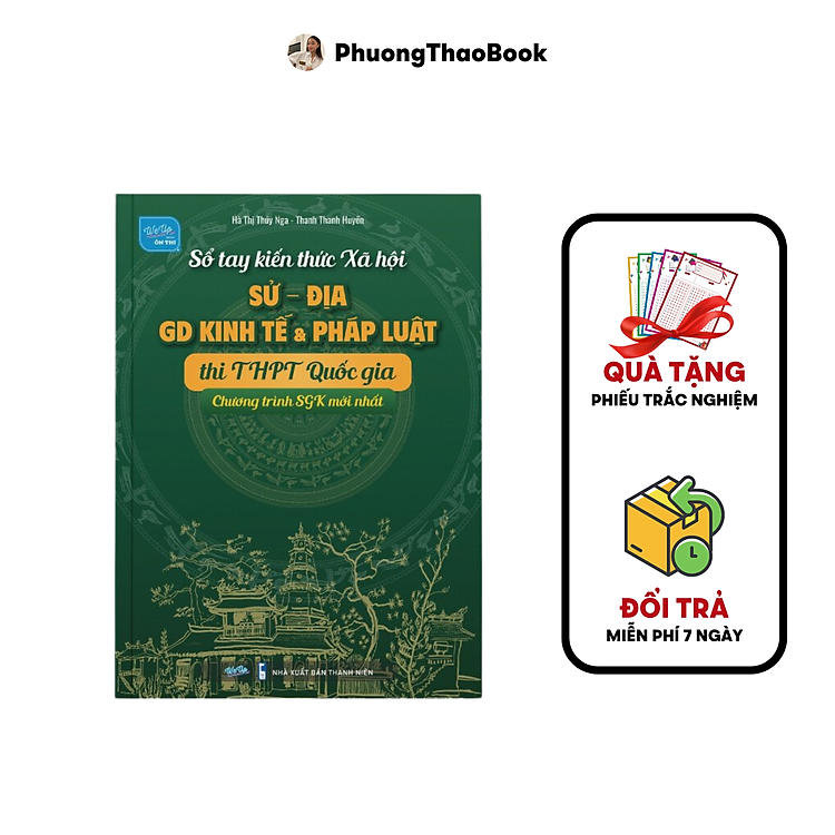 Sổ Tay Kiến Thức Sử Địa GDCD lớp 12 Ôn Thi THPT