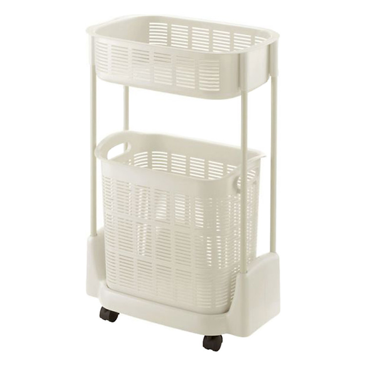 Xe Để Đồ Giặt 2 Tầng Richell HWRC11425 - Trắng