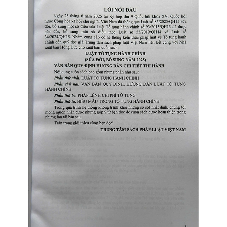 Luật Tố Tụng Hành Chính sửa đổi, bổ sung năm 2025 (V2613T) - Ảnh 3