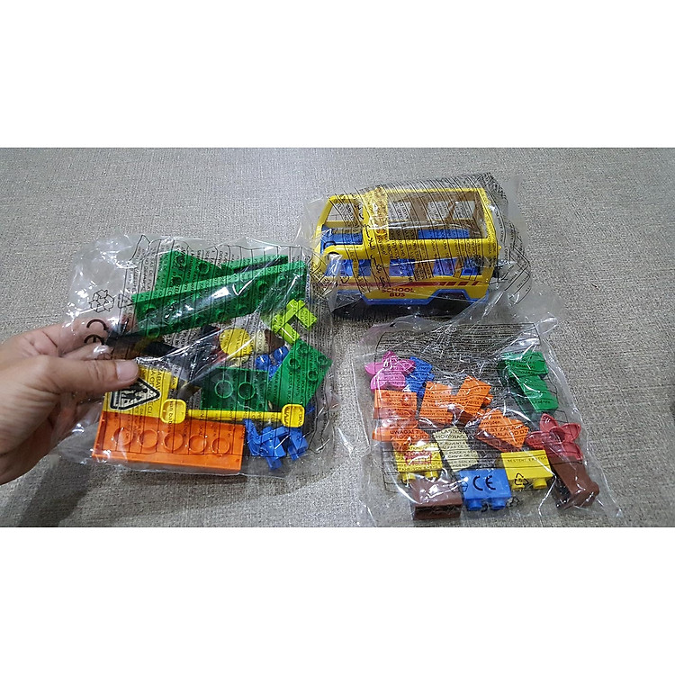 Mô Hình Nhỏ Trường Học COGO 6826 Chính hãng Tiết kiệm - Hình ảnh 5