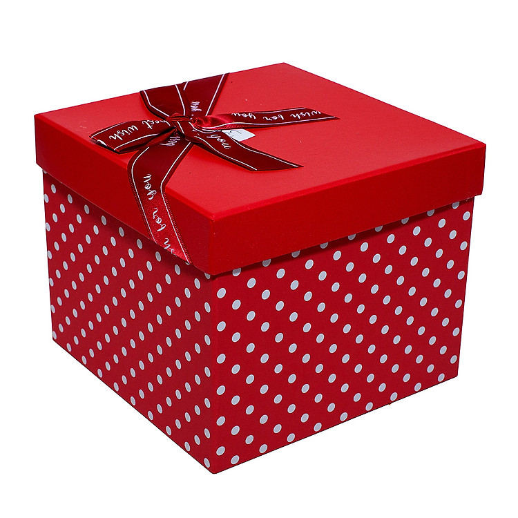 Hộp Quà Vuông V023 (18 x 18 x 15 cm) - Ảnh 6