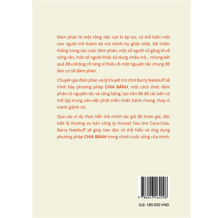 Chia Bánh - Bài học đàm phán thực chiến - Ảnh 2