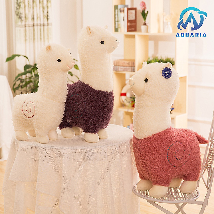 Thú Bông Lạc Đà Alpaca (28cm) - Màu Hồng - Ảnh 3
