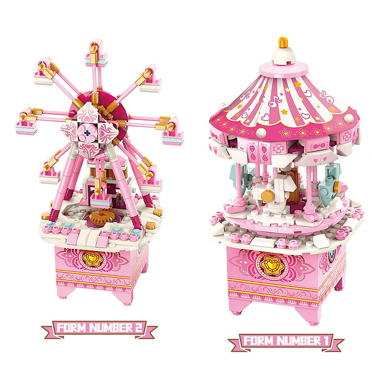 Đồ chơi lego Qman 42107 cho bé gái Chính hãng Ưu đãi - Hình ảnh 3