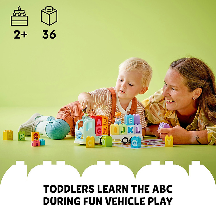 LEGO DUPLO 10421 Đoàn tàu học chữ Chính hãng Ưu đãi - Hình ảnh 3