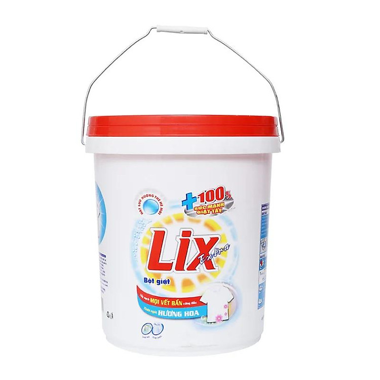 Bột Giặt Lixe Extra 10kG /xô-tặng kèm nước rửa chén On1 1,5kg
