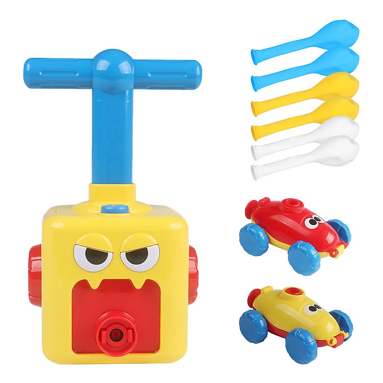 Đồ Chơi Xe Hơi Chạy Bằng Bong Bóng Cho Bé Yêu