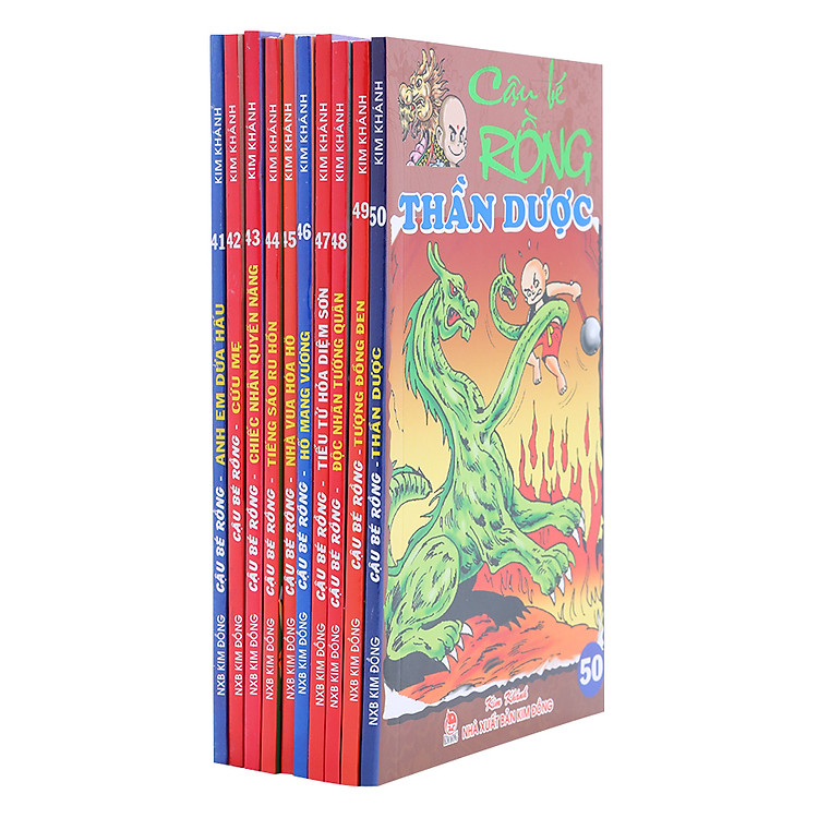 Bộ Truyện Tranh Cậu Bé Rồng (Tập 41 - 50)