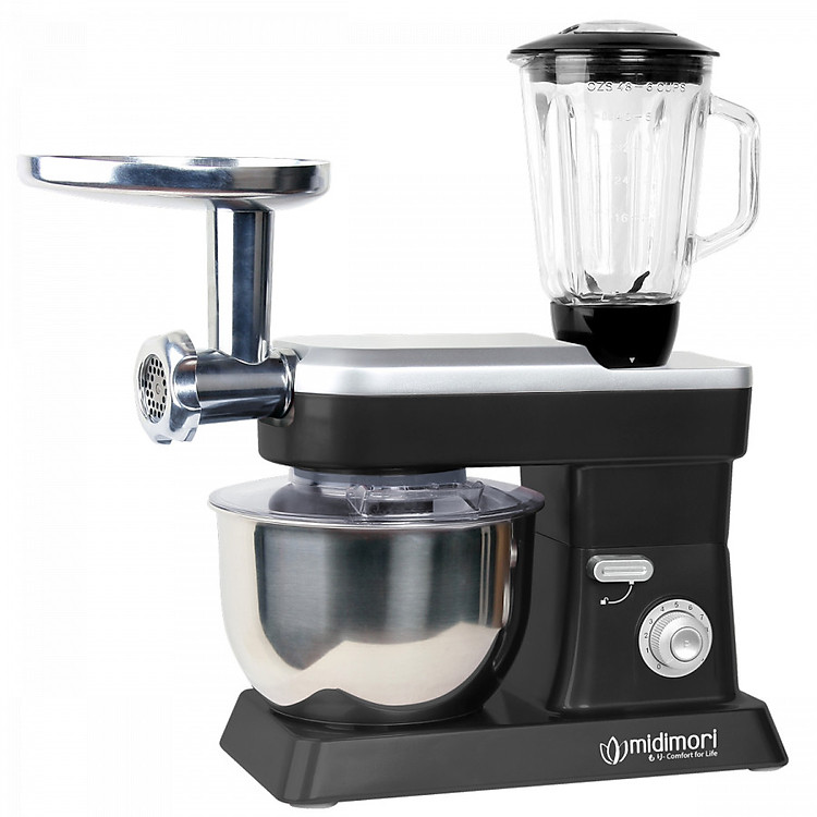 Máy làm bếp đa năng gia đình Midimori Kitchen Machine, MDMR - 9818 (1200W) - Hàng chính hãng