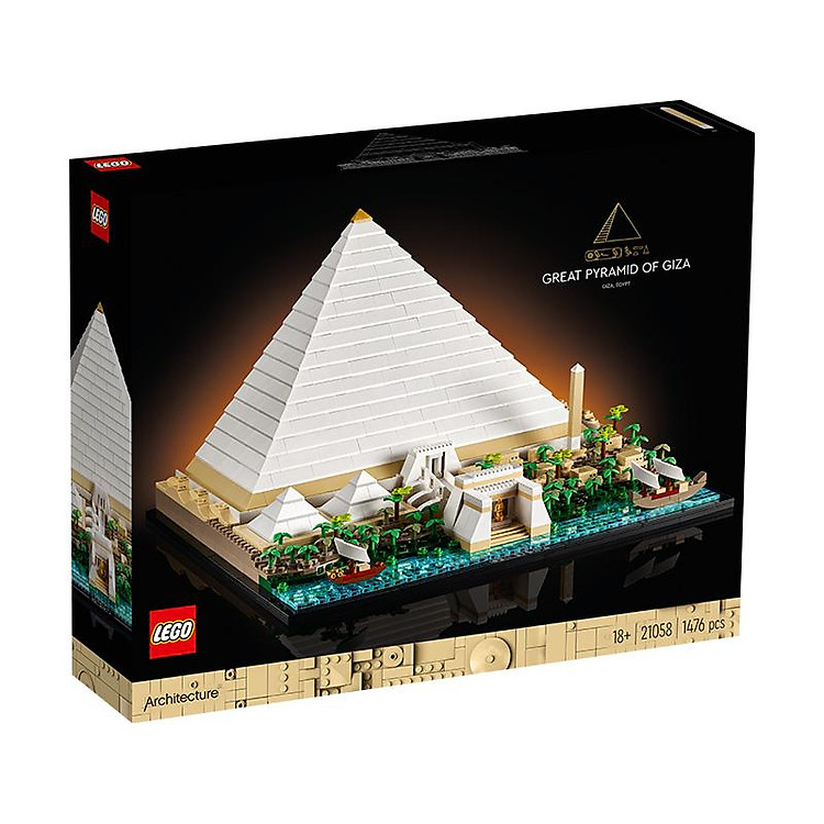 Mua tại Tiki: Đồ Chơi LEGO Kim Tự Tháp Ai Cập 21058 Chính hãng Tiết kiệm
