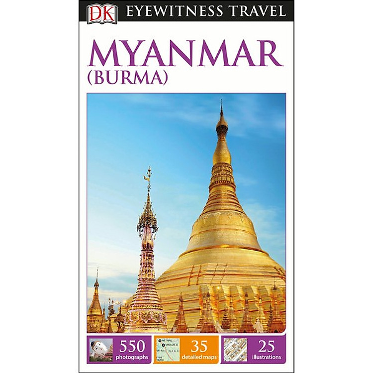 Sách DK Eyewitness Travel Guide Myanmar (Burma)