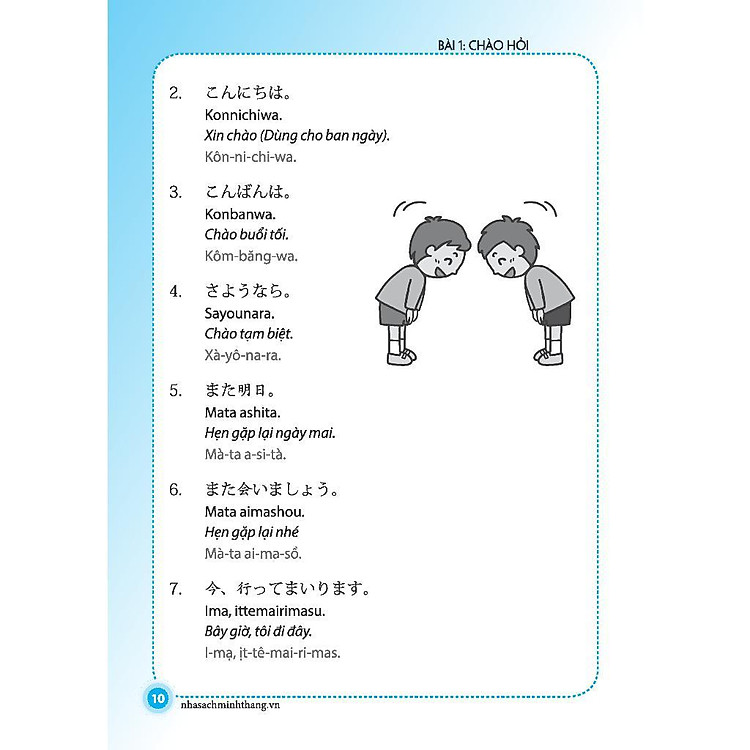 10 Phút Tự Học Tiếng Nhật Mỗi Ngày - Ảnh 6