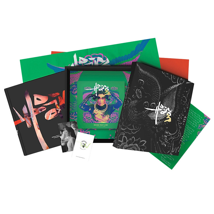 Combo Box Set Album Hoàng Thùy Linh - Hoàng Kèm Sách