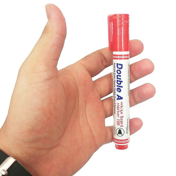 Bút lông viết bảng Double A - Đỏ - Ảnh 2