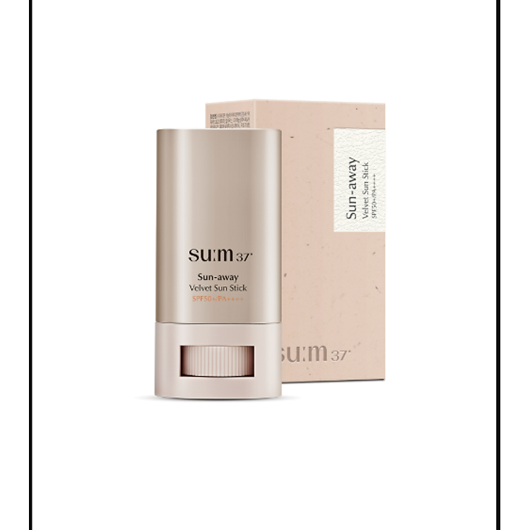 Chống nắng dạng thỏi dưỡng trắng cải thiện nếp nhăn Su:m37 Sun-away Velvet Sun Stick SPF50+/PA++++ 18g