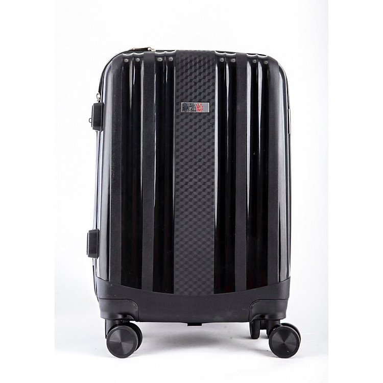 Vali kéo du lịch 837 nhựa PP siêu bền - Đen