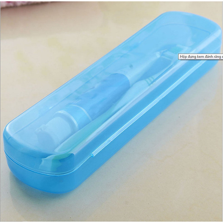 Hộp đựng bàn chải đánh răng và kem đánh răng du lịch tiện lợi