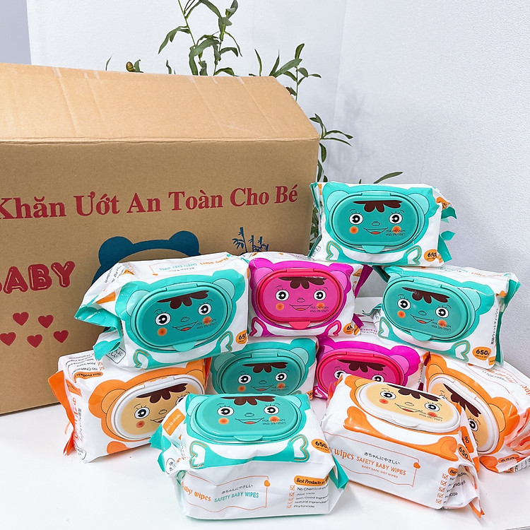 Mua Khăn Ướt Baby Không Mùi - Gói Lớn Uy tín Giá tốt - Hình ảnh 2