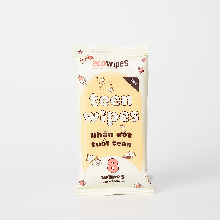 Mua Khăn giấy ướt mini EcoWipes 8 gói Đảm bảo Ưu đãi - Hình ảnh 3