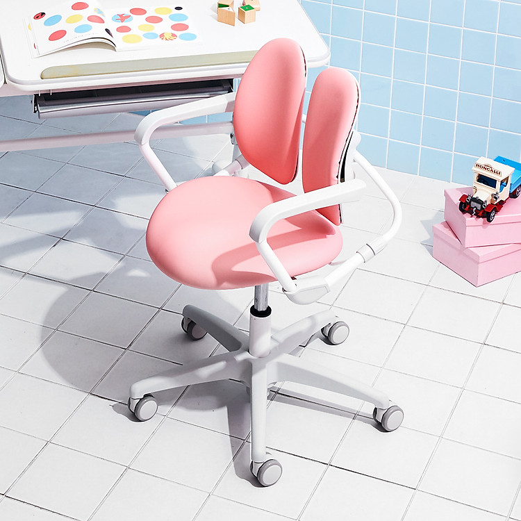 Ghế Dành Cho Trẻ Em DUOBACK - MILKY 218D và Quà Tặng Gác Chân