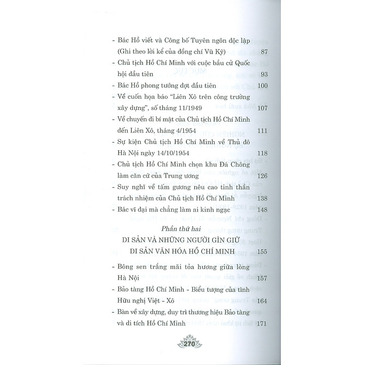 Bông Sen Trắng Giữa Lòng Hà Nội (Sách về Chủ tịch Hồ Chí Minh) - Ảnh 2