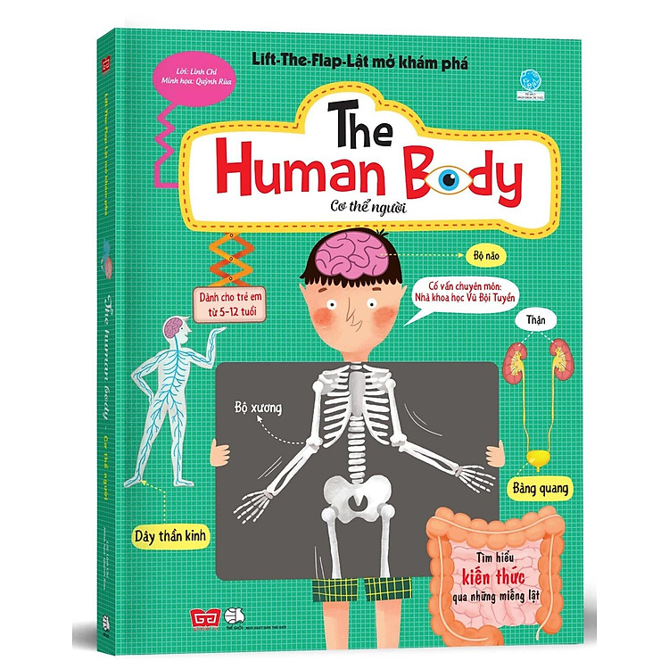 Lift The Flap – Lật Mở Khám Phá – Cơ Thể Người Dành Cho Trẻ Em Từ 5-12 Tuổi