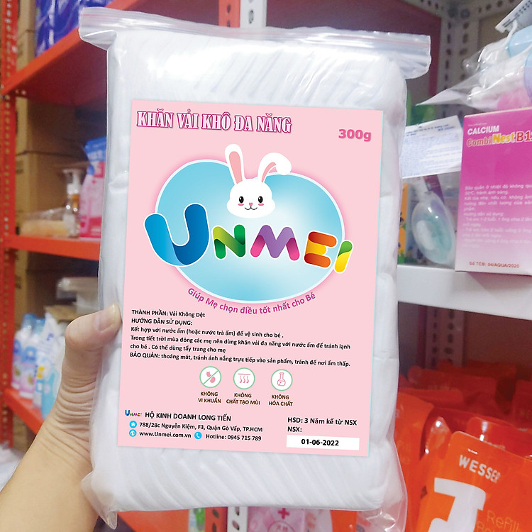 Chọn mua tại Shopee: Combo 5 Gói Khăn Vải Khô Unmei mua giá tốt nhất tại Shop Mall