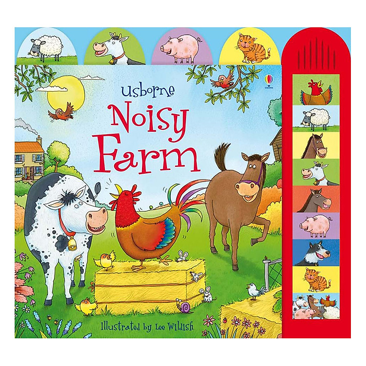 Sách Usborne Noisy Farm