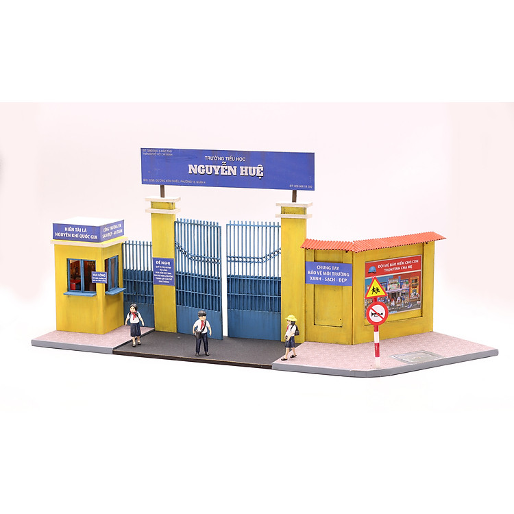 Mô Hình DIY Sài Gòn Nhỏ - GP02 Chính hãng Tiết kiệm - Hình ảnh 2