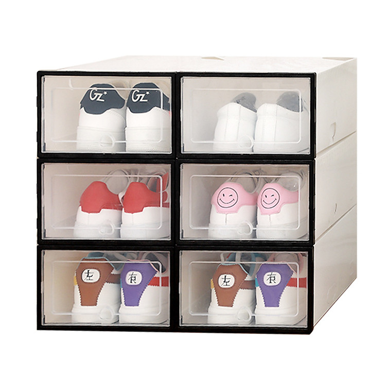 Hộp Đựng Giày Dép Có Ngăn Kéo Đa Năng Chắc Chắn Có Thể Xếp Chồng Lên Nhau Chống Ẩm Mốc, Ngăn Nắp Tiện Lợi PK025
