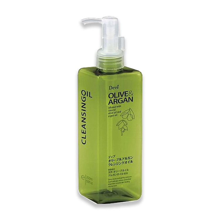 DẦU TẨY TRANG OLIVE & ARGAN DEVE NHẬT BẢN (CHAI 200ML)