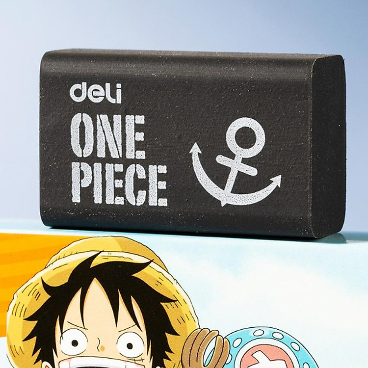 Gôm Tẩy Đen One Piece - Deli H310 - Ảnh 6