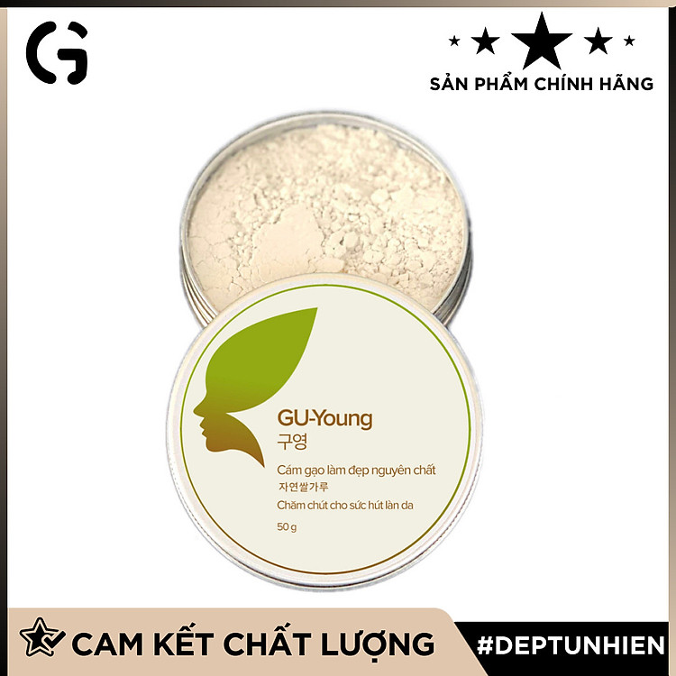 Cám gạo làm đẹp siêu mịn GU-Young - Chăm chút cho sức hút làn da (50g)