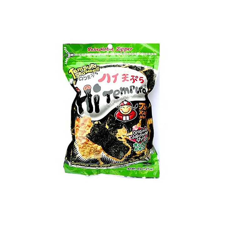 Snack rong biển Tao Kae Noi Tempura vị Truyền thống 40g