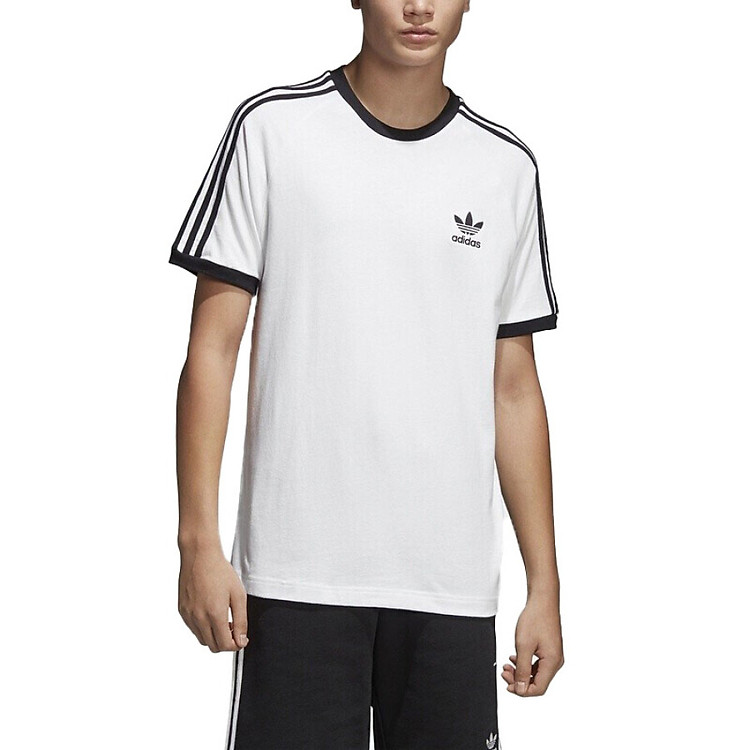 Adidas ADIDAS Clover Men Classic Series 3-STRIPES TEE Sports T-Shirt CW1203 XL Code
