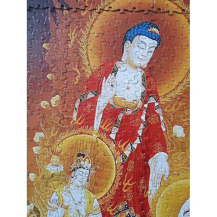 Mua Bộ tranh xếp hình 1000 mảnh Tây Phương Chính hãng Ưu đãi - Hình ảnh 3