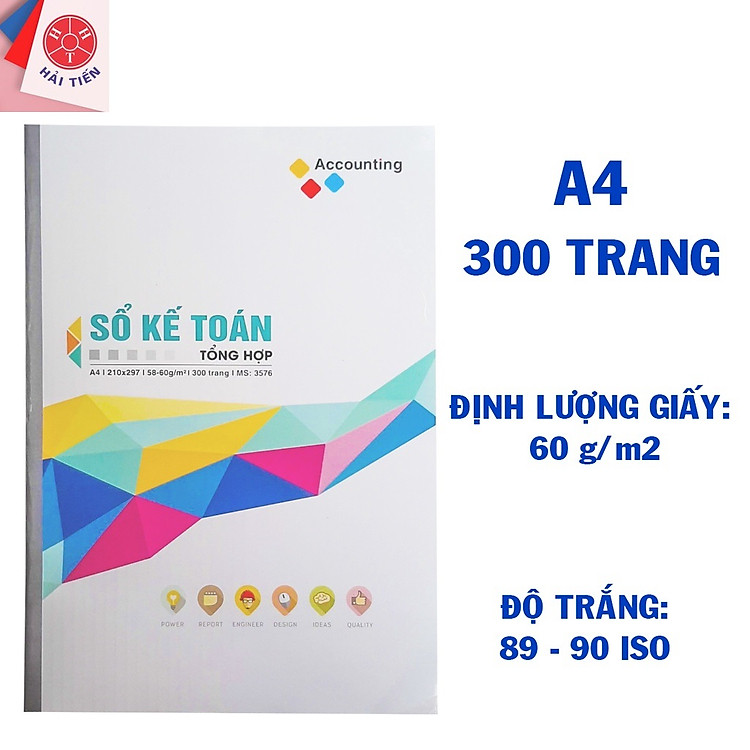 Sổ Kế Toán Tổng Hợp (300 trang) - Ảnh 3
