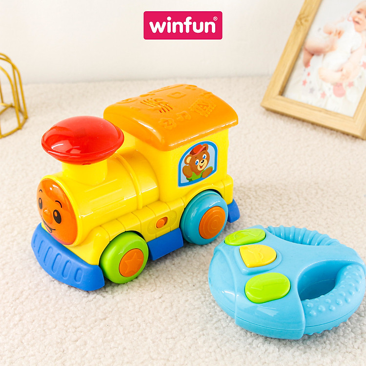 Đồ chơi tàu hỏa điều khiển từ xa Winfun Chính hãng Tiết kiệm - Hình ảnh 5