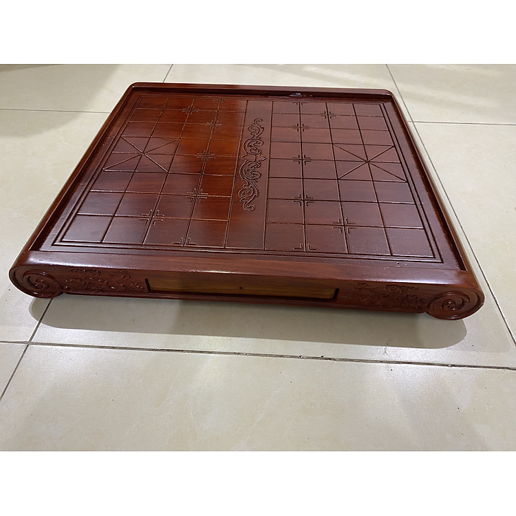 Bộ Bàn Cờ Tướng Gỗ Hương Cao Cấp Chính hãng Tiết kiệm - Hình ảnh 2